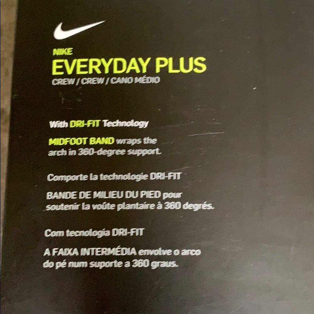 NIKE EVERYDAY PLUS COTTON CUSHIONED CREW SOCKS MEN - Picture 10 of 16